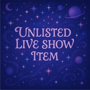 Unlisted Live Show Item